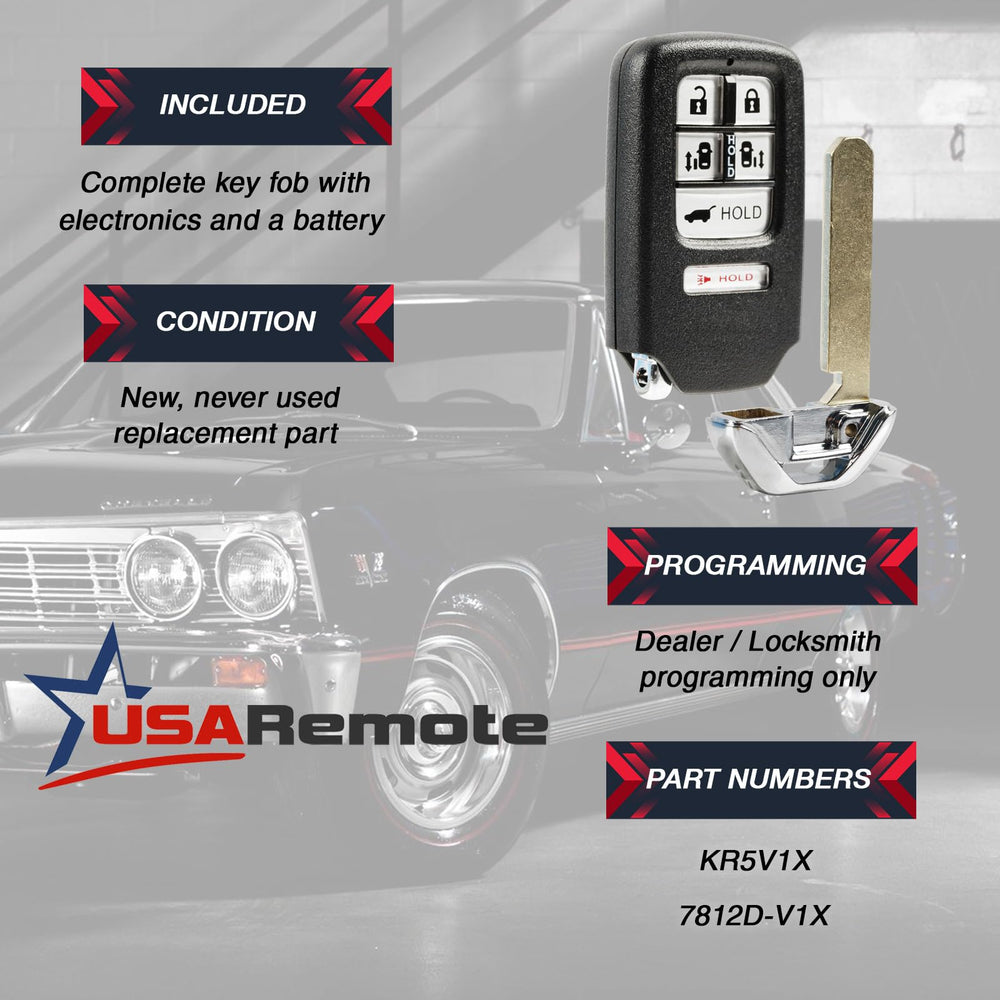 USARemote KR5V1X complete electronic assembly with battery ready for use