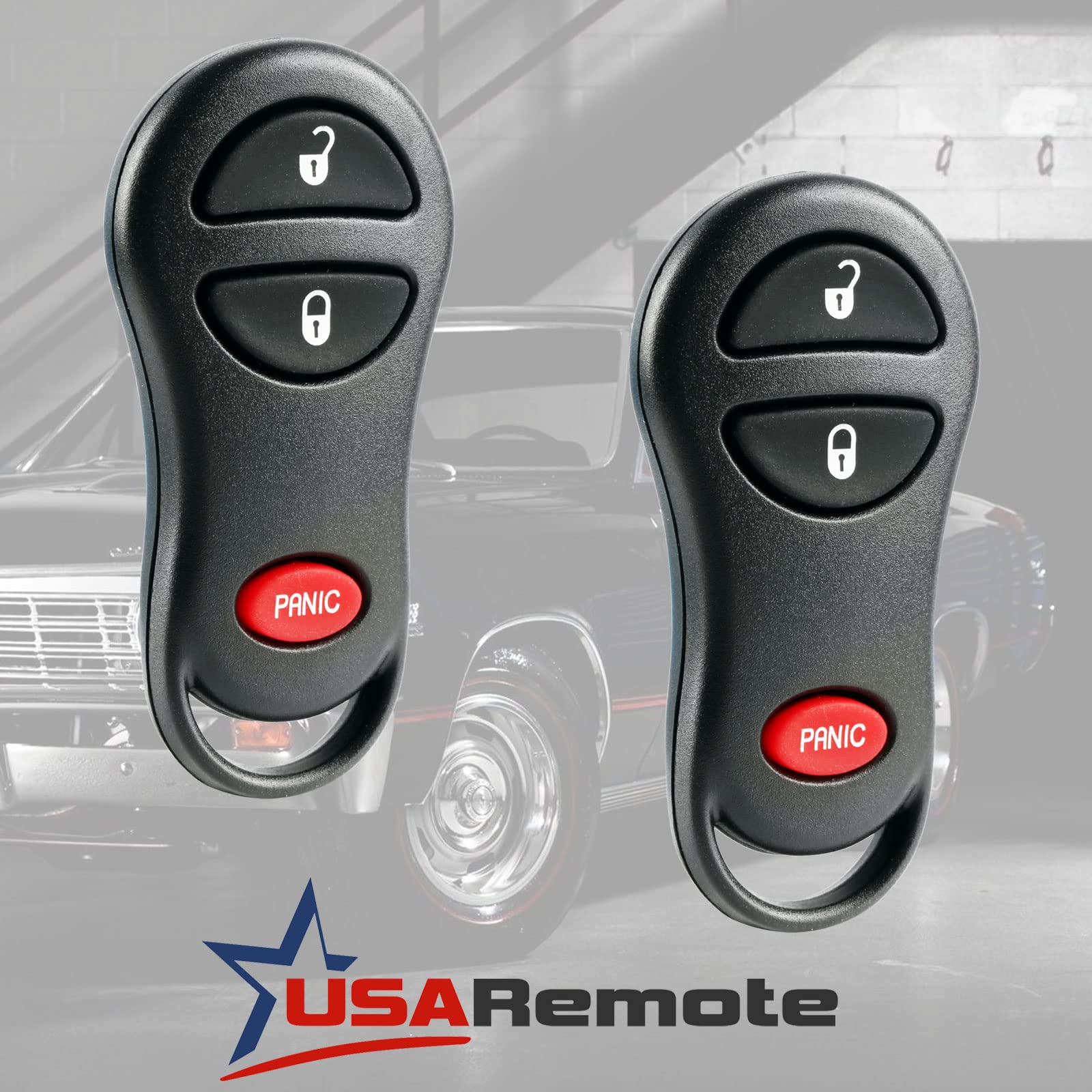 USARemote replacement remote for Dodge Dakota 1999-2000 ready for programming.