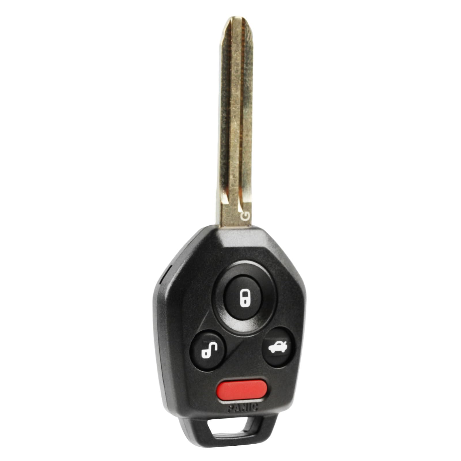 USARemote Subaru Impreza remote front view with 4-button keyless entry.