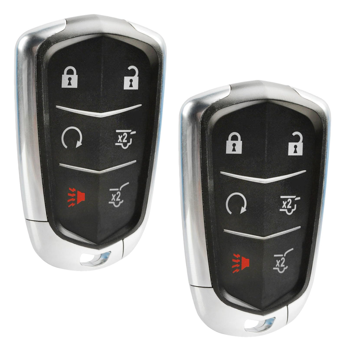 USARemote two key fobs for Cadillac Escalade, convenient entry and spare backup.