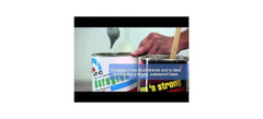 Duraglas 1 gal cream hardener pack for strong, waterproof repairs.