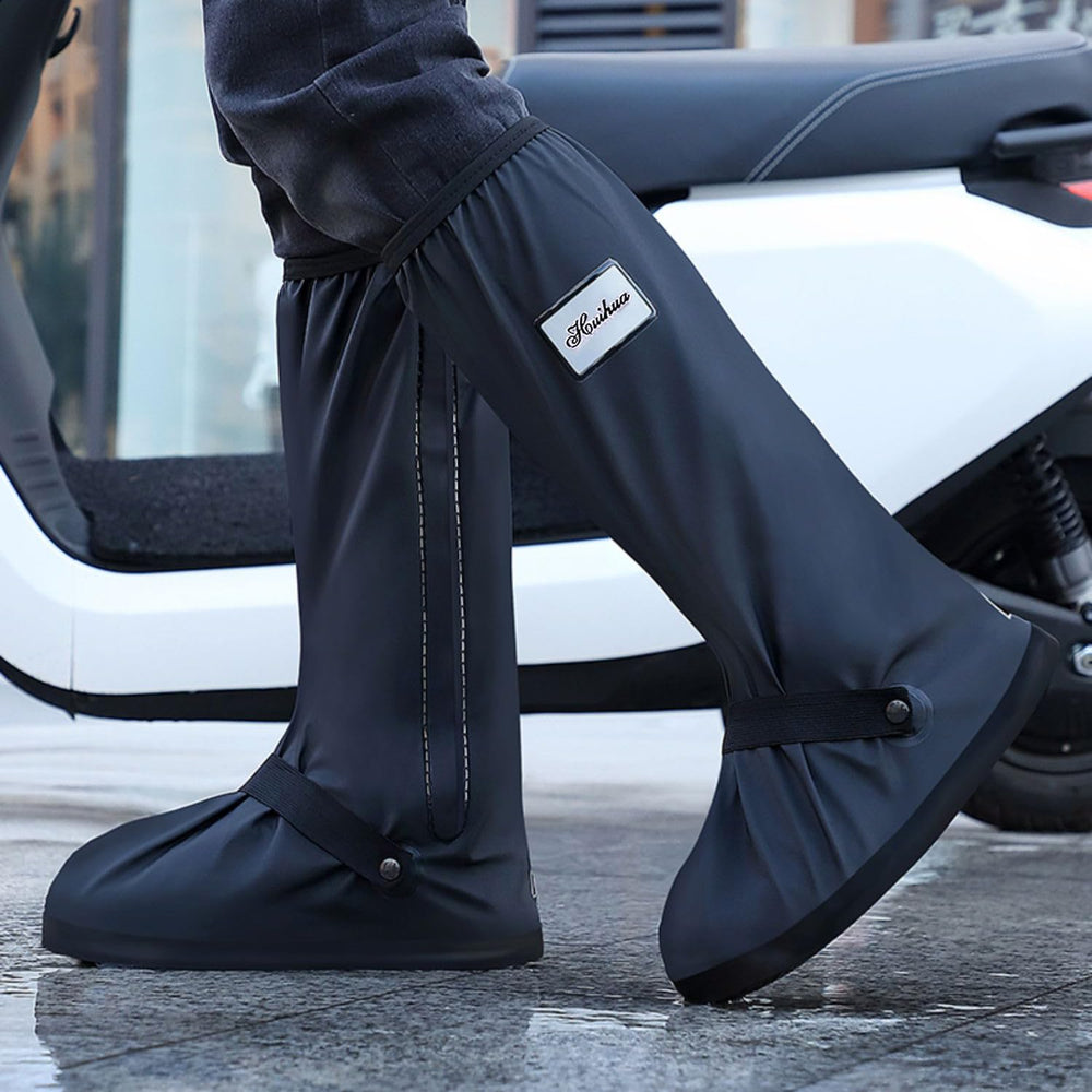 USHTH heel reflector detail for nighttime visibility