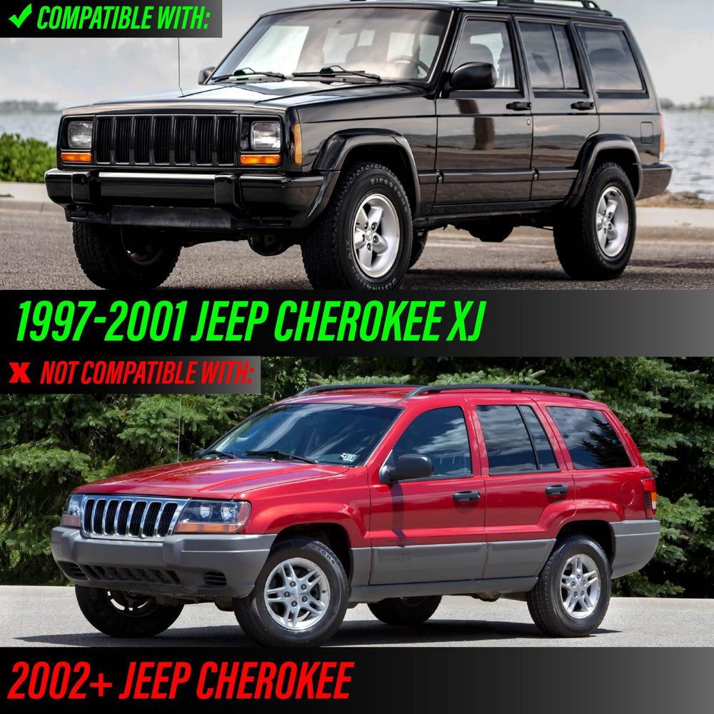 USR Unique Style Racing DEPO smoke bumper light right for Jeep Cherokee XJ.