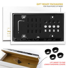 USR Unique Style Racing installation kit enables quick, tool-friendly mounting.