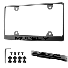 USR Unique Style Racing Model Y stealth frame front view for a premium upgrade