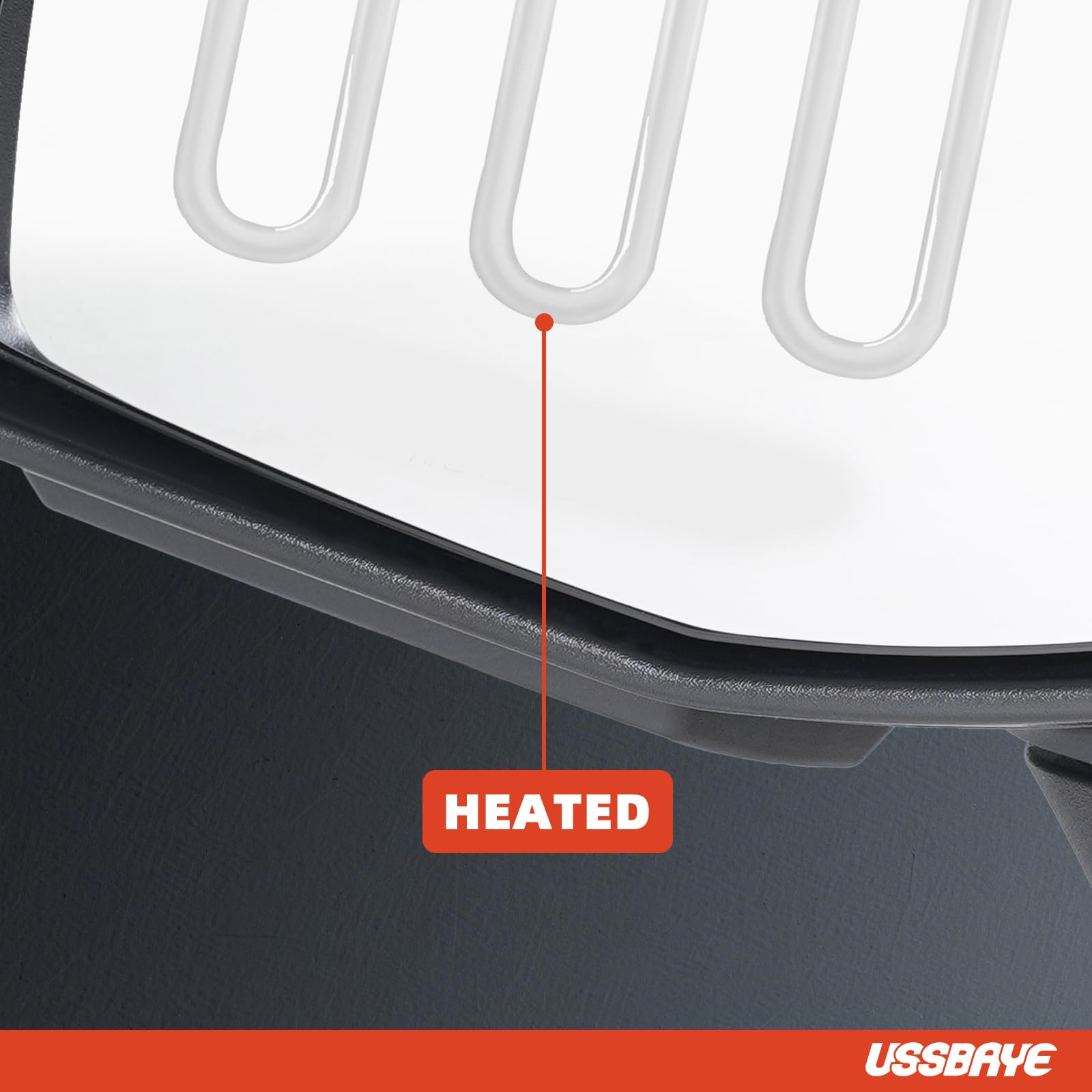 USSBAYE memory-recall mirror stores driver preferences for quick, personalized adjustments.