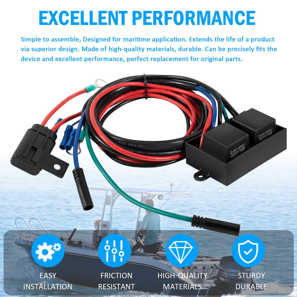 USSKYBOY Atlas 10V DP relay harness for durable maritime use