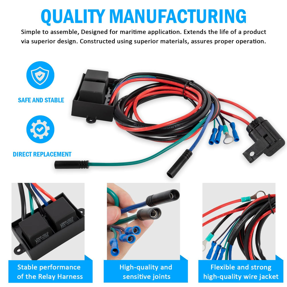 USSKYBOY Atlas 8V DP relay harness ensures precise plate movement