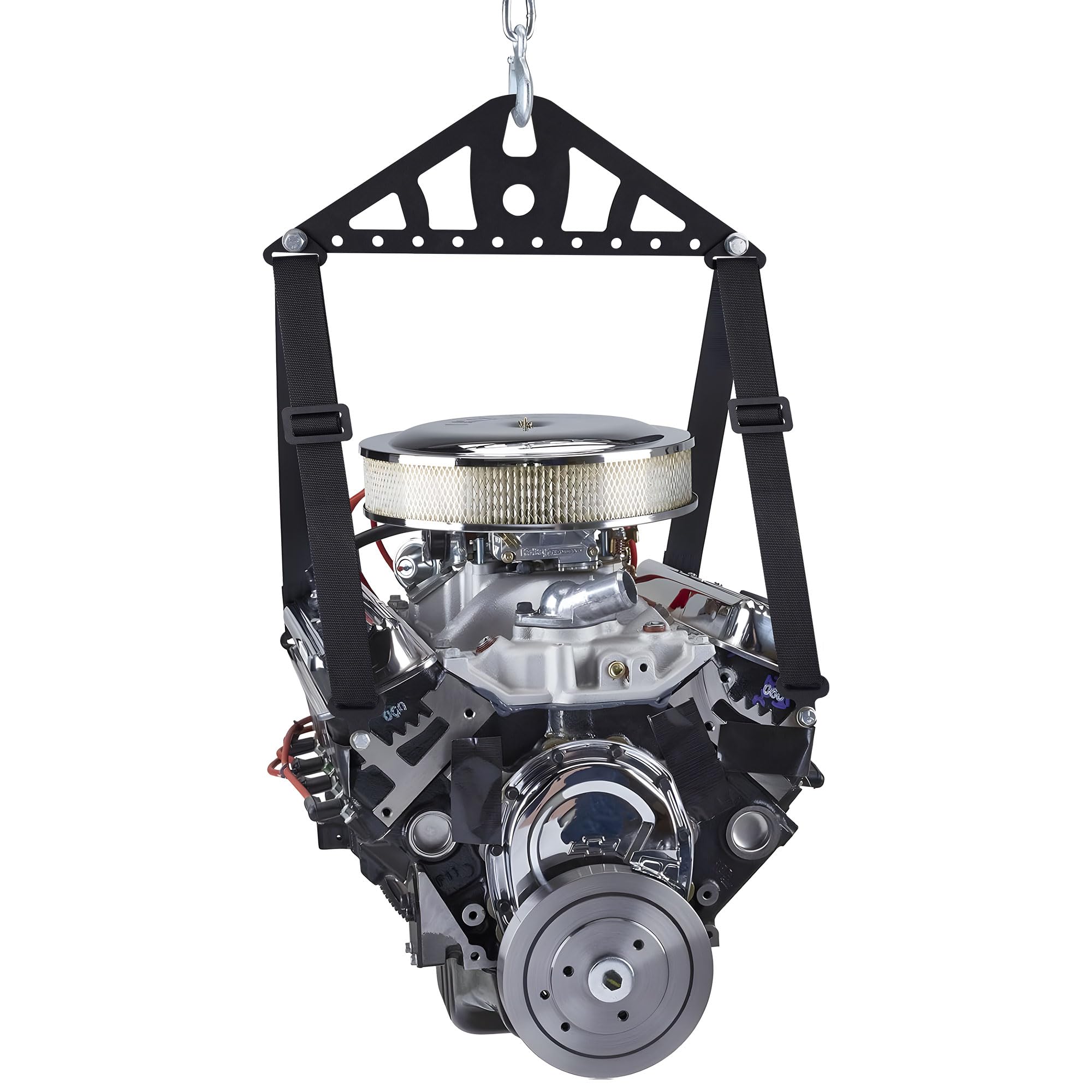Ustinian engine lift sling kit two-point setup for engines up to 1200 lb.