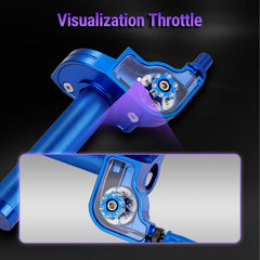 USTPO CNC aluminum throttle body for lightweight durability and long-lasting performance.