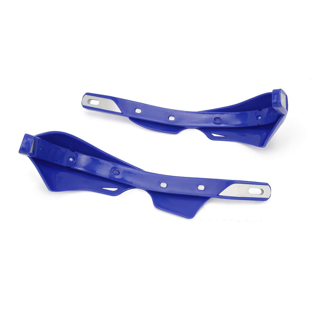 USTPO hand guards shield levers from branches during trail rides.