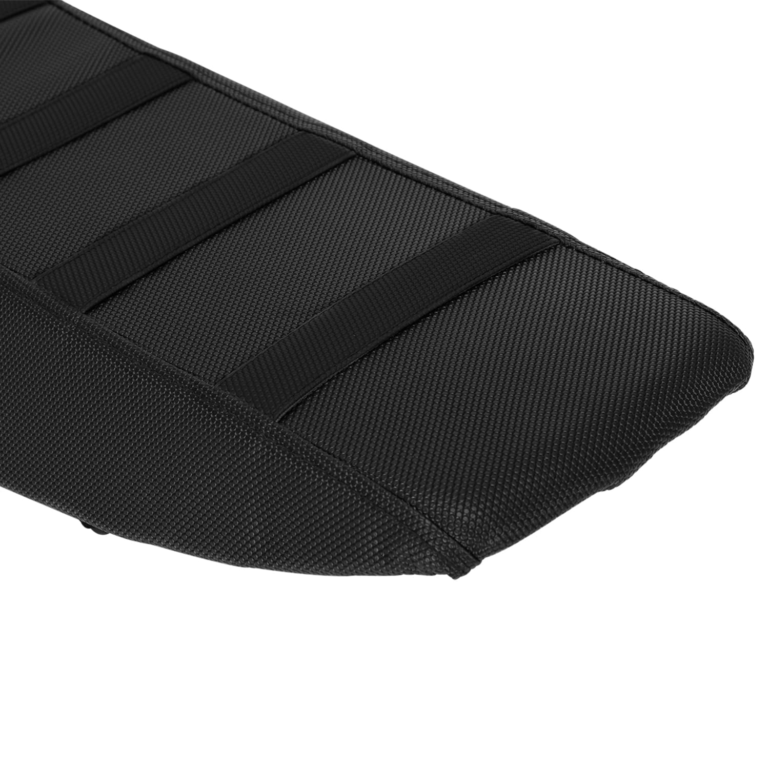USTPO particle-surface seat cover increases grip for off-road rides