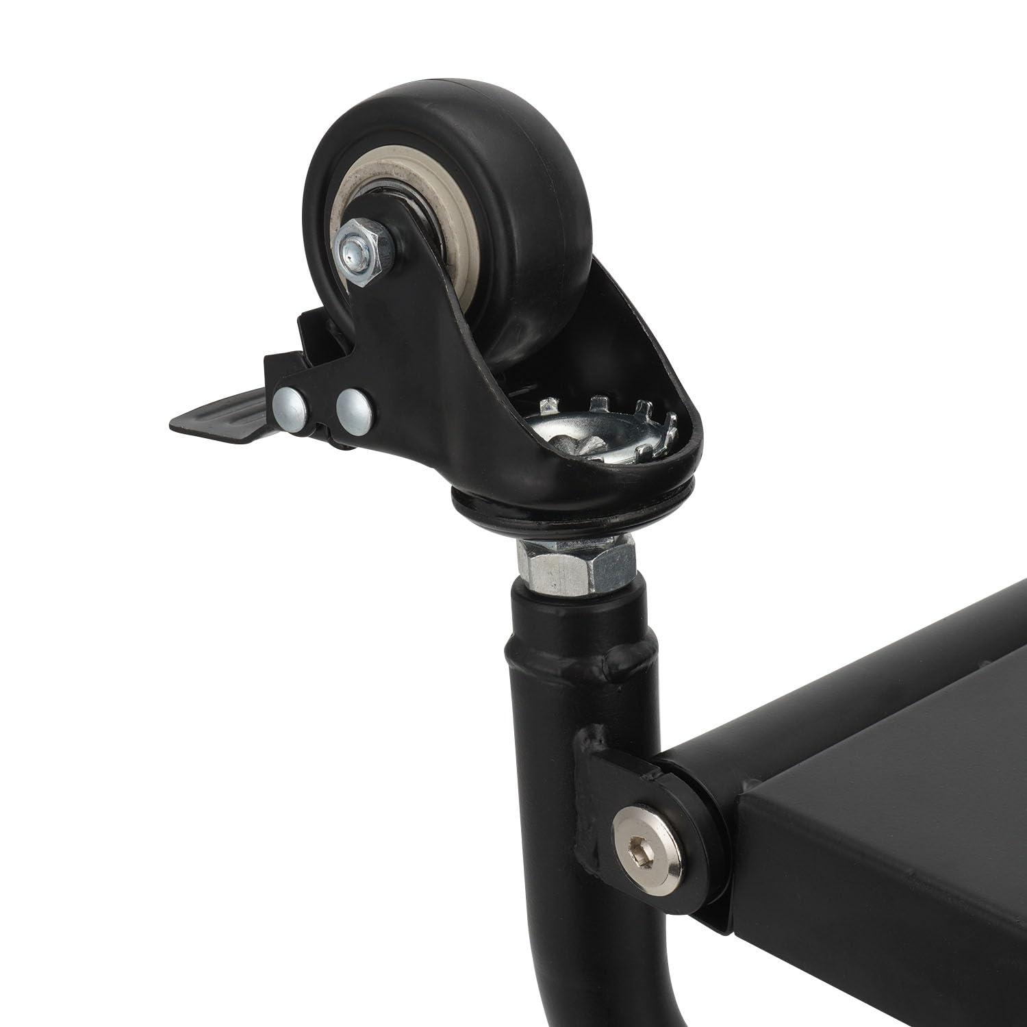 USTPO dirt pit bike stand heavy‑duty iron frame built for durability.