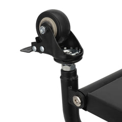 USTPO dirt pit bike stand heavy‑duty iron frame built for durability.
