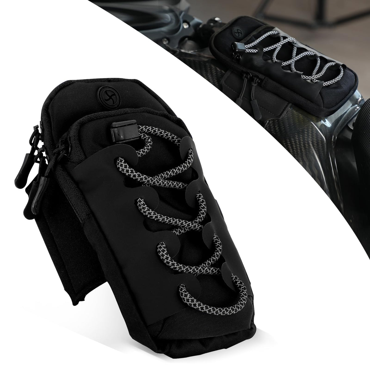 USTPO electric frame bag front battery cover provides a sleek, weatherproof protection