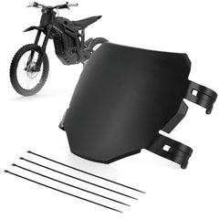 USTPO curved front number plate fits Surron for a tidy cockpit and secure fit