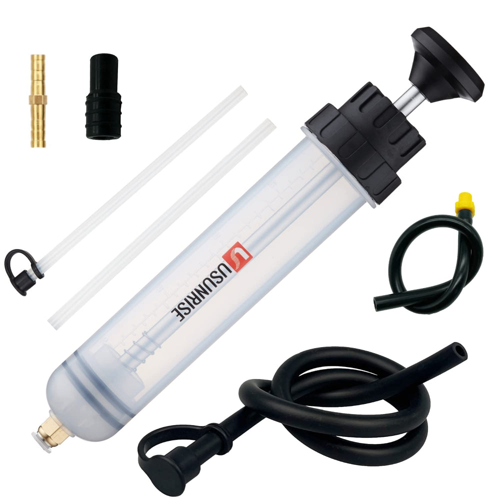USUNRISE 200cc transparent syringe enables precise fluid extraction.
