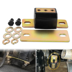 USVEHJ 3.1108G angle view transmission mount bracket, sturdy support for GM RWD cars.