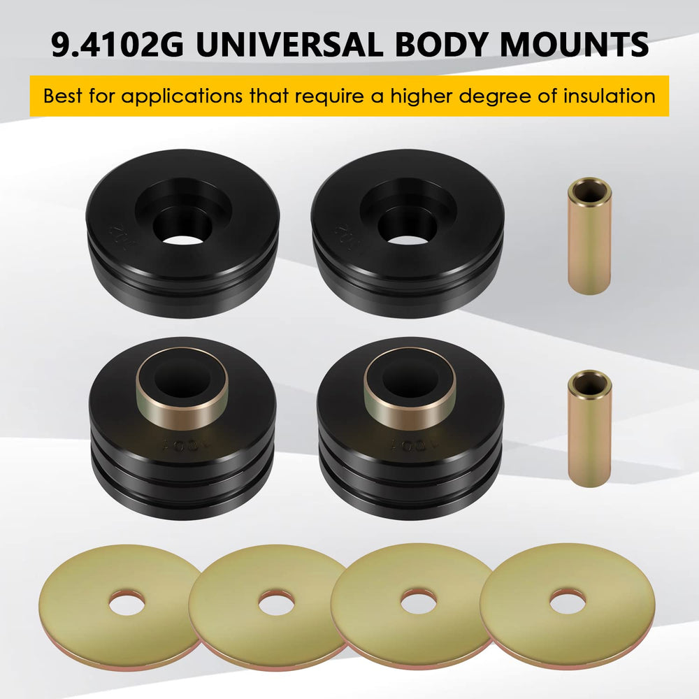 usvehj 9.4102G bushings close-up, showing durable polyurethane material and vibration damping.
