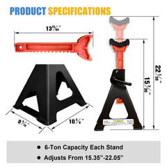 USYATO crossbars included provide extra base stability during lifting.