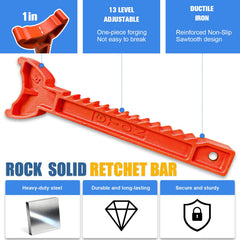 USYATO rubber pads protect the chassis from scratches during use.