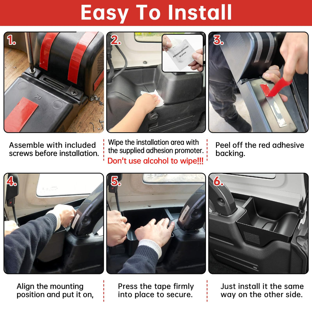 Utiiy Wrangler accessories storage boost helps keep essentials organized.