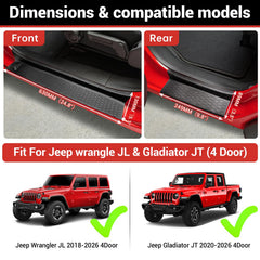 Utiiy door sill guard anti-slip texture for safer entry