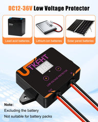 UTKFHT digital disconnect switch with LED display clearly indicating battery status