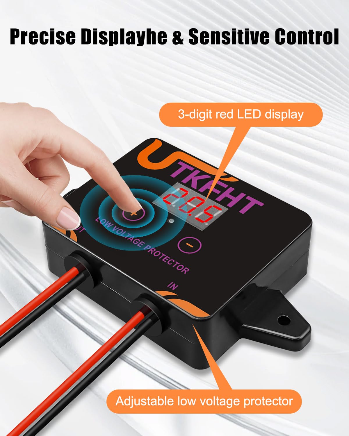 UTKFHT miniature relay thin-wire design supports compact protection module