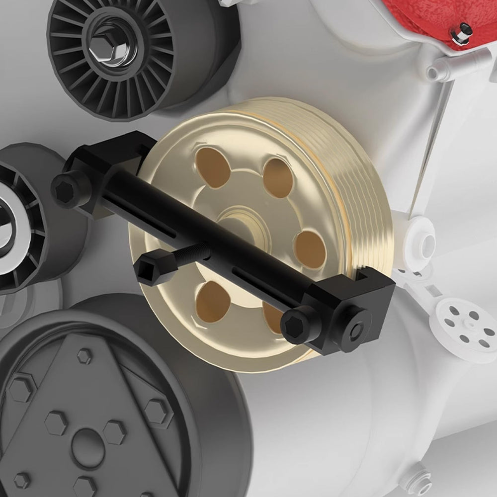 UTMALL auxiliary pulley remover tool for engine maintenance