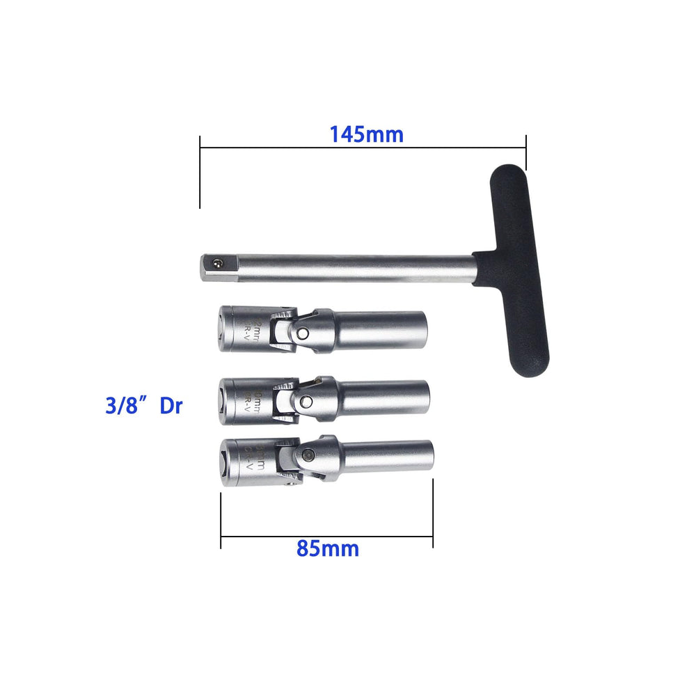UTMALL T-bar extension 145mm provides extended reach.