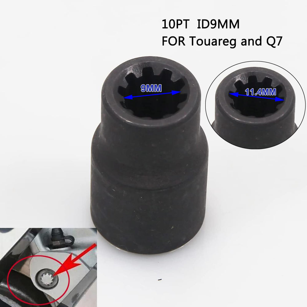 UTMALL 10-point brake caliper socket compatible with Audi Q7.