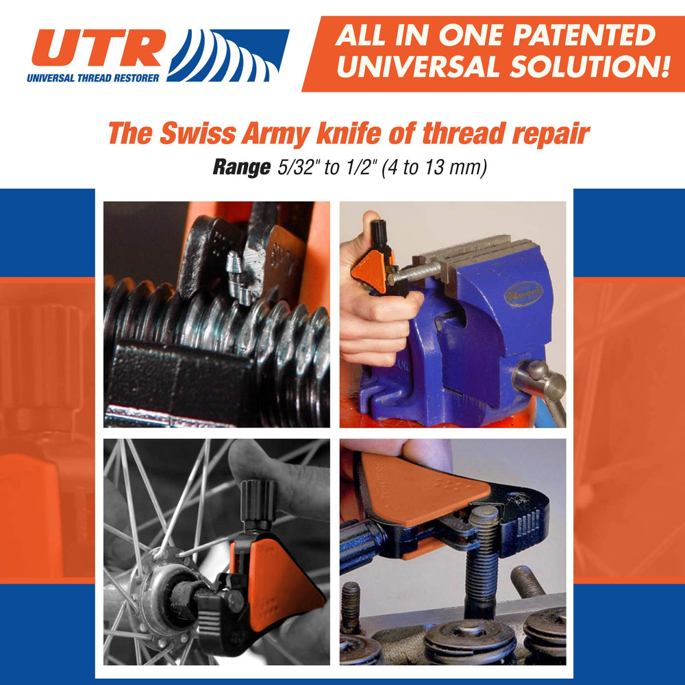 UTR patented universal design highlights single tool versatility