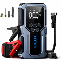 UTRAI JS-9 jump starter with air compressor ready for a quick battery boost