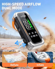 UTRAI smart clamps with copper cables for safe, high-current engine starts.