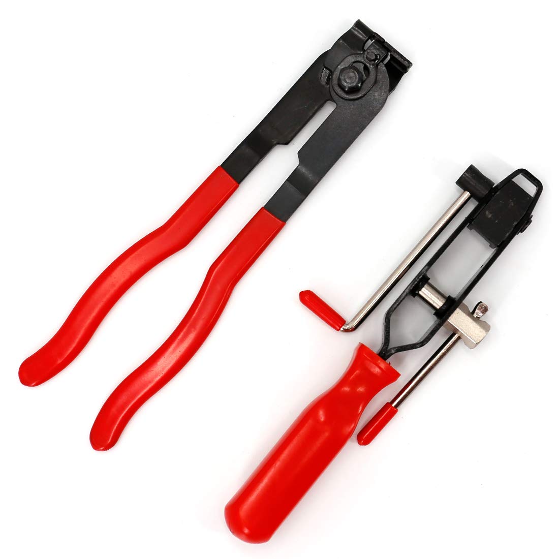 UTSAUTO CV boot pliers close-up showing tensioning for secure clamp fit.