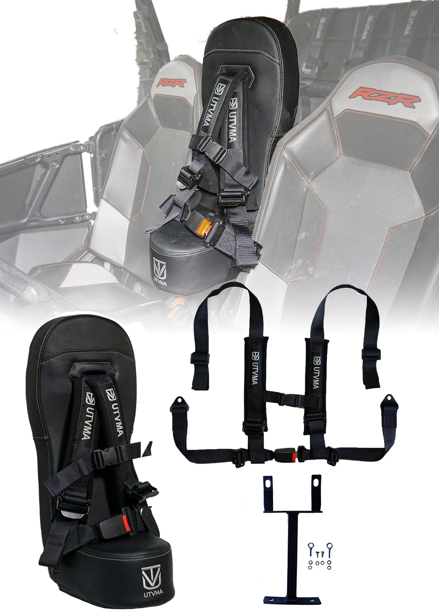 UTVMA RZR bump seat provides kid comfort during off-road riding