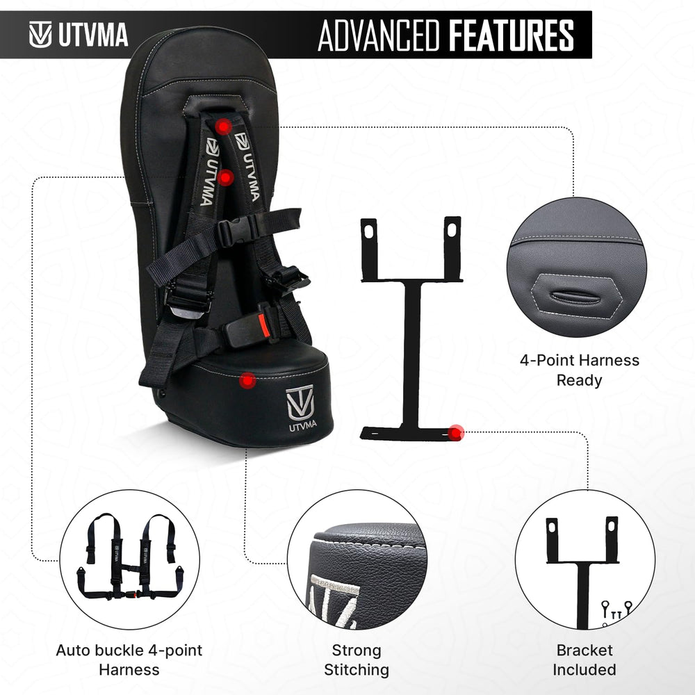 Off-road use only reminder with required mounting hardware