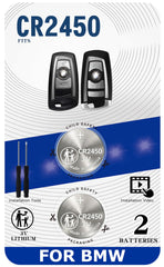 UUAM BMW CR2450 remote fob battery for quick replacement