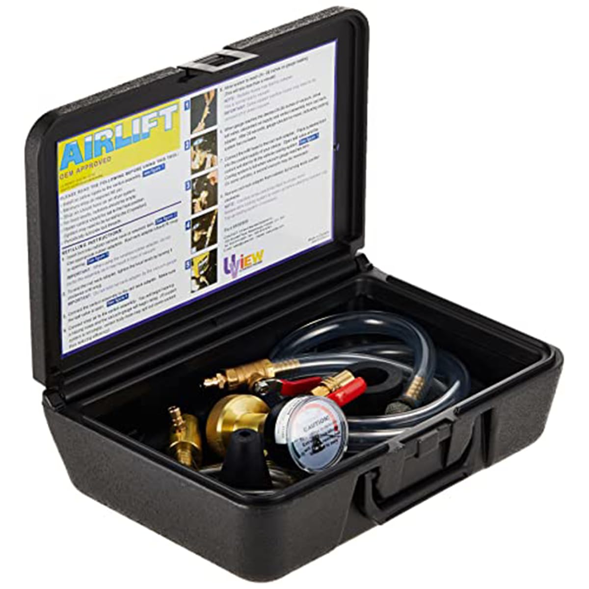 UView Airlift kit uses vacuum to detect leaks for precise, proactive maintenance.