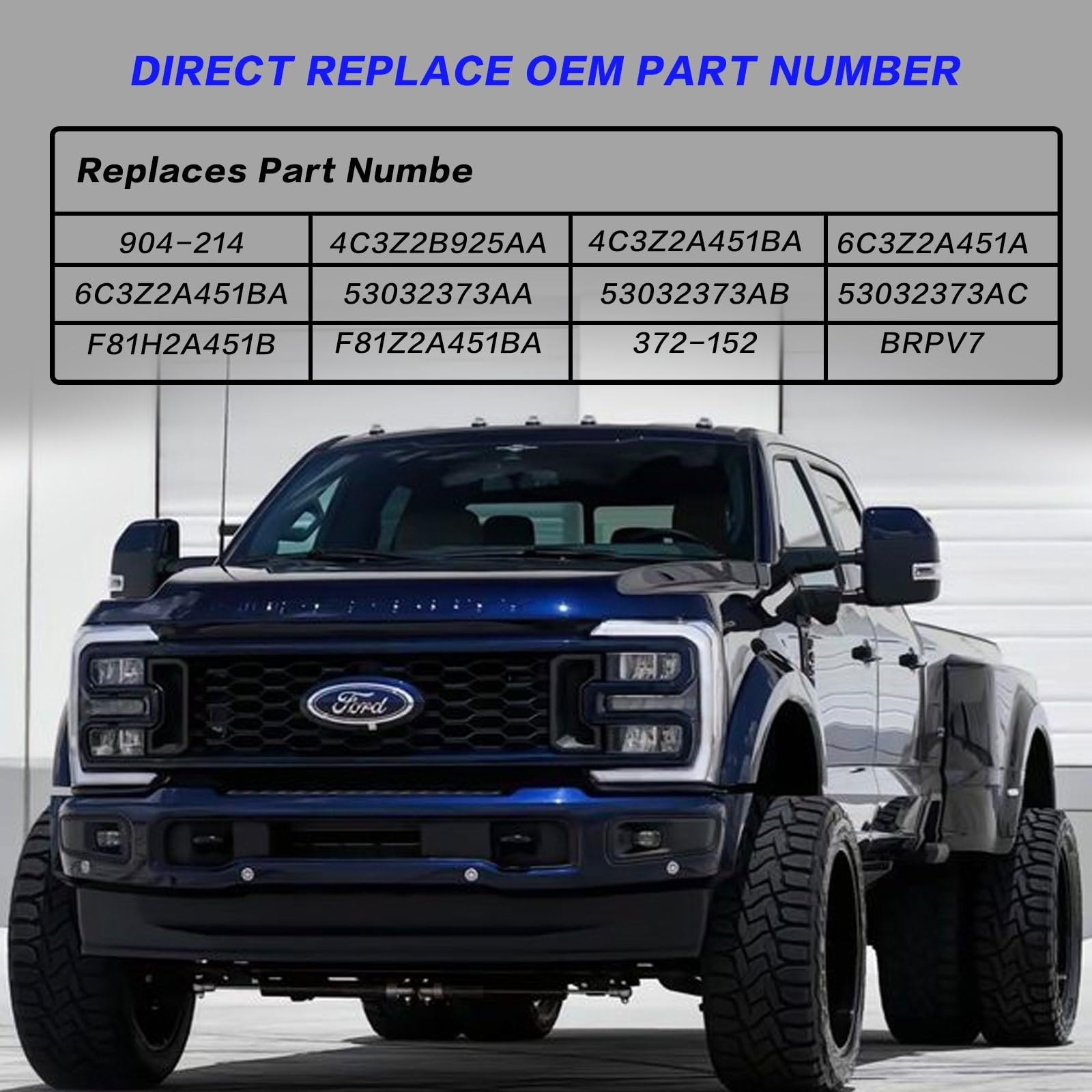 UVYMZY 904-214 brackets included for secure mounting.