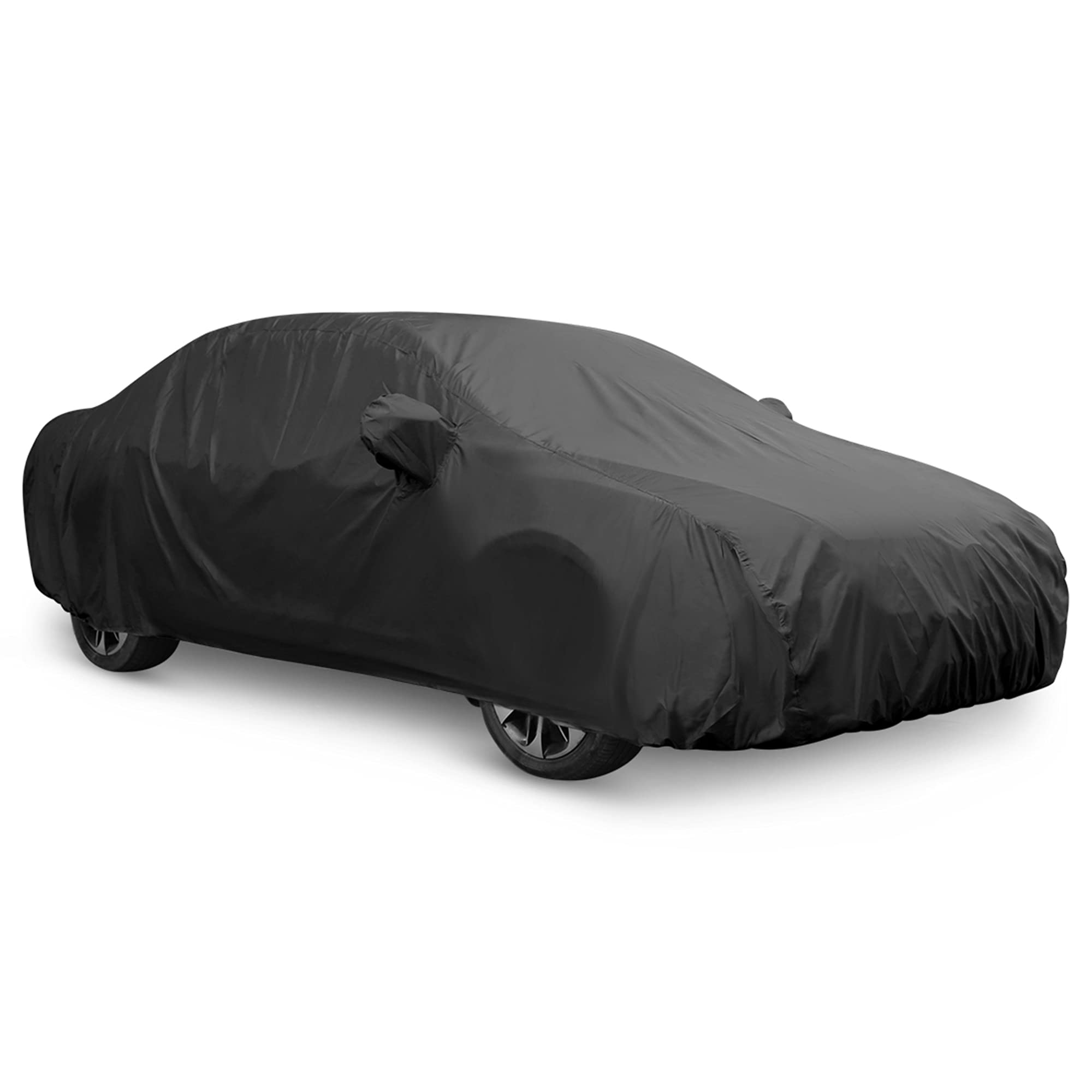 uxcell 3xl breathable waterproof car cover with mirror pockets protects SUV from rain and dust