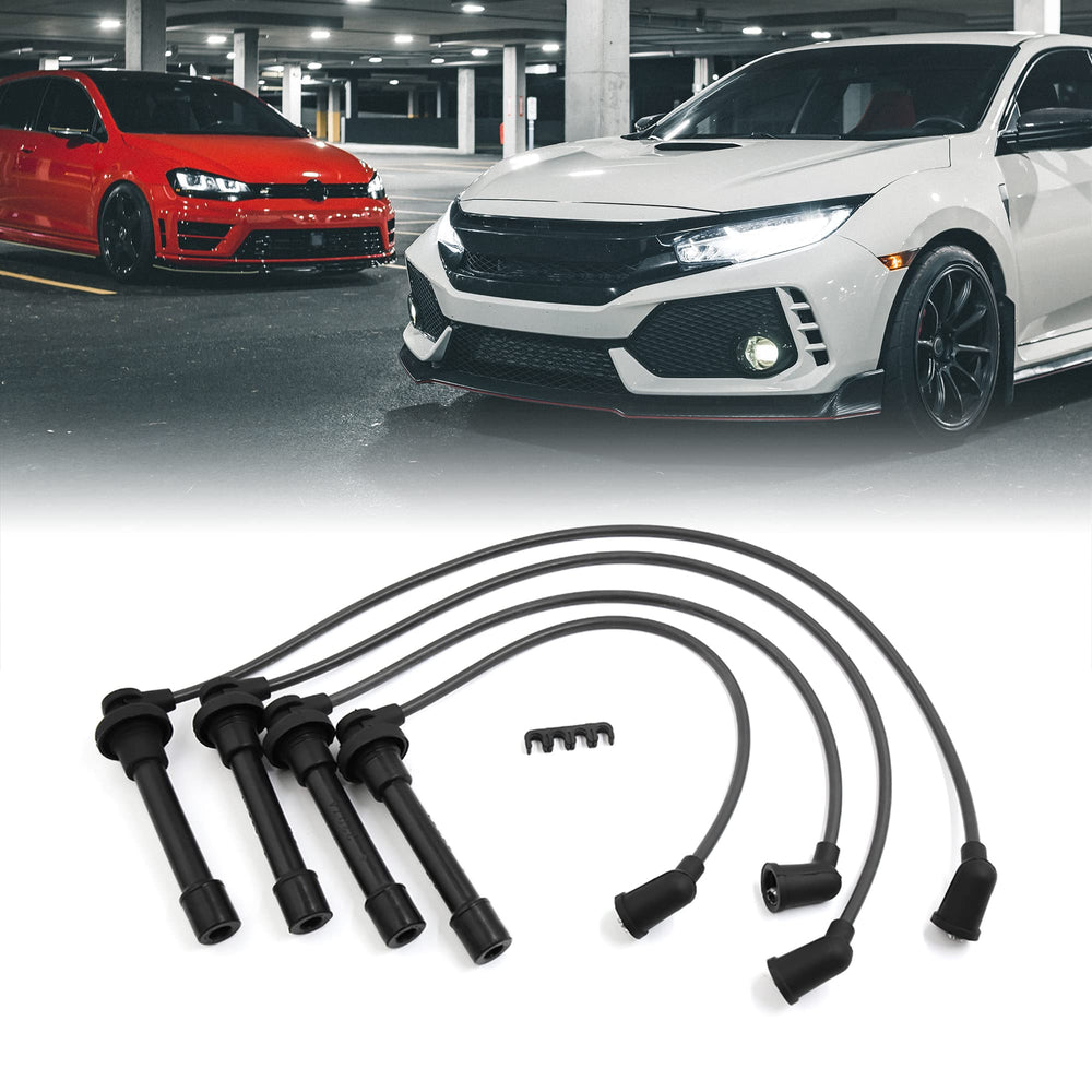 uxcell 671-4179 silicone-insulated ignition wires heat resistance for daily driving