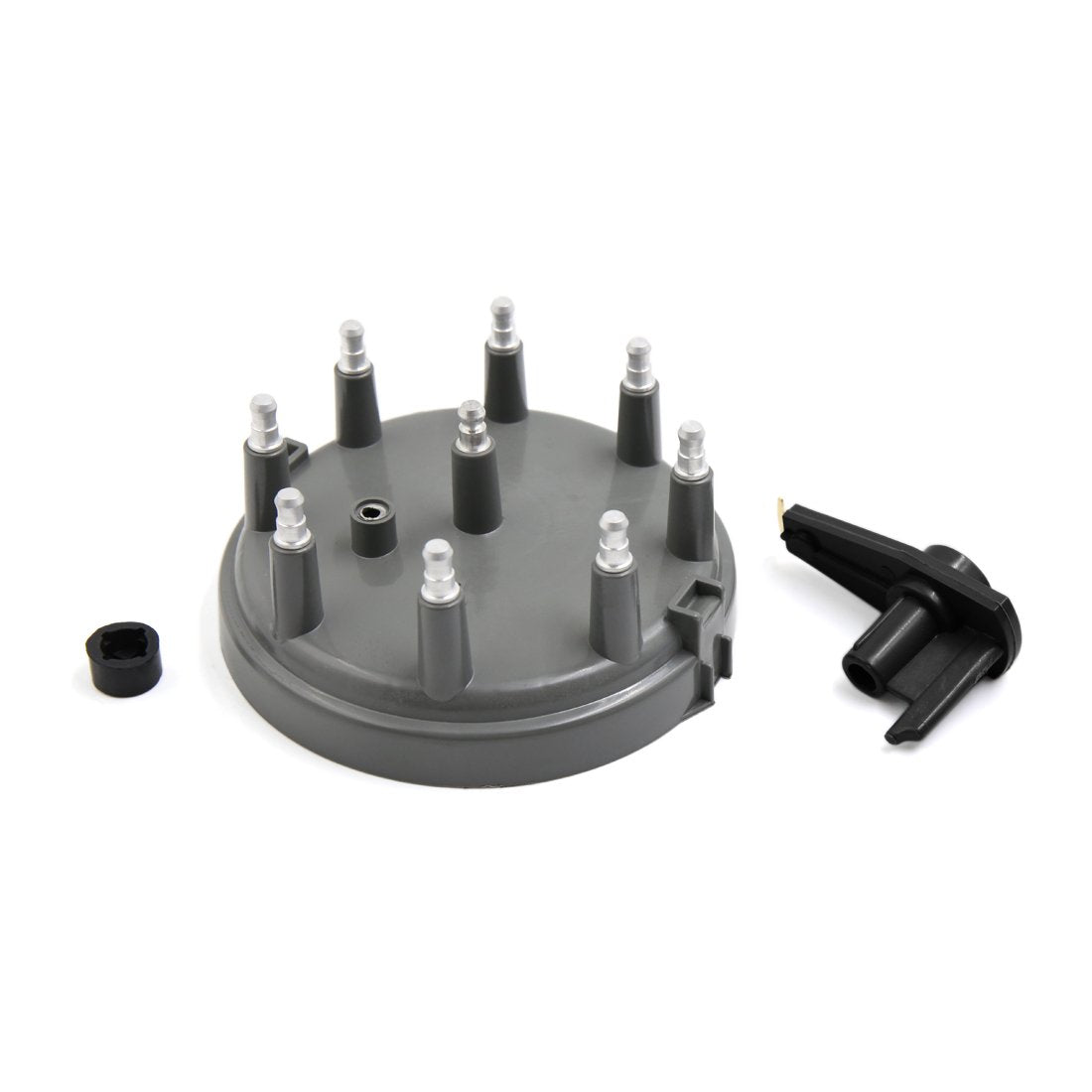 uxcell 8233 distributor cap for Chevrolet and GMC improves ignition reliability.