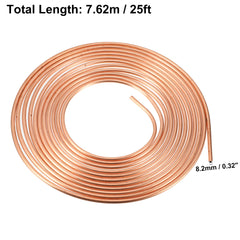 uxcell brake line inner-diameter 0.32 inch view indicates precise sizing.