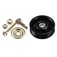 uxcell drive belt tensioner assembly with durable metal body for reliable tension