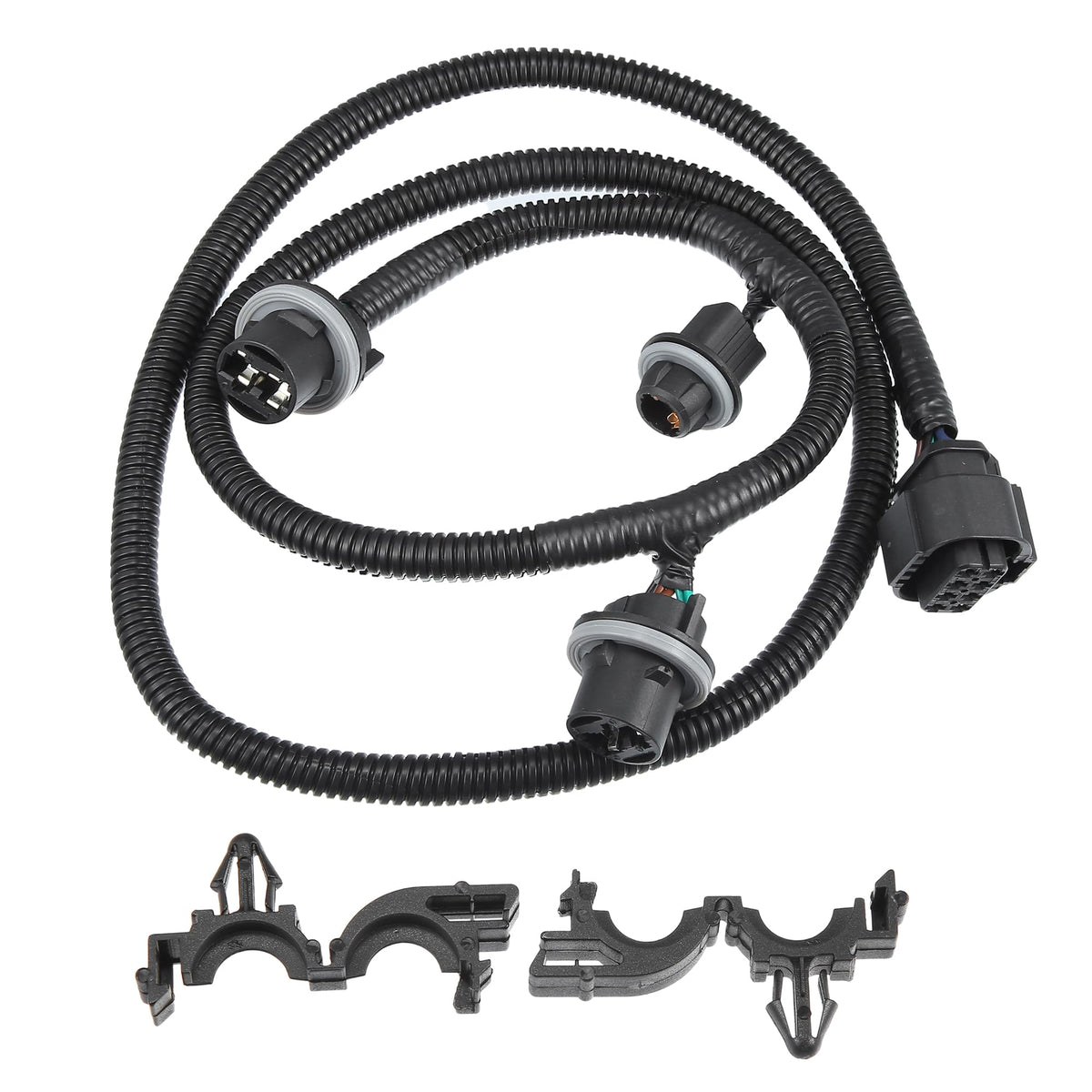 uxcell driver-side tail lamp wiring harness on Silverado 1500 2015 ensures reliable rear lighting