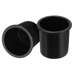 uxcell drop-in cup holder two-pack in black for sofa seating