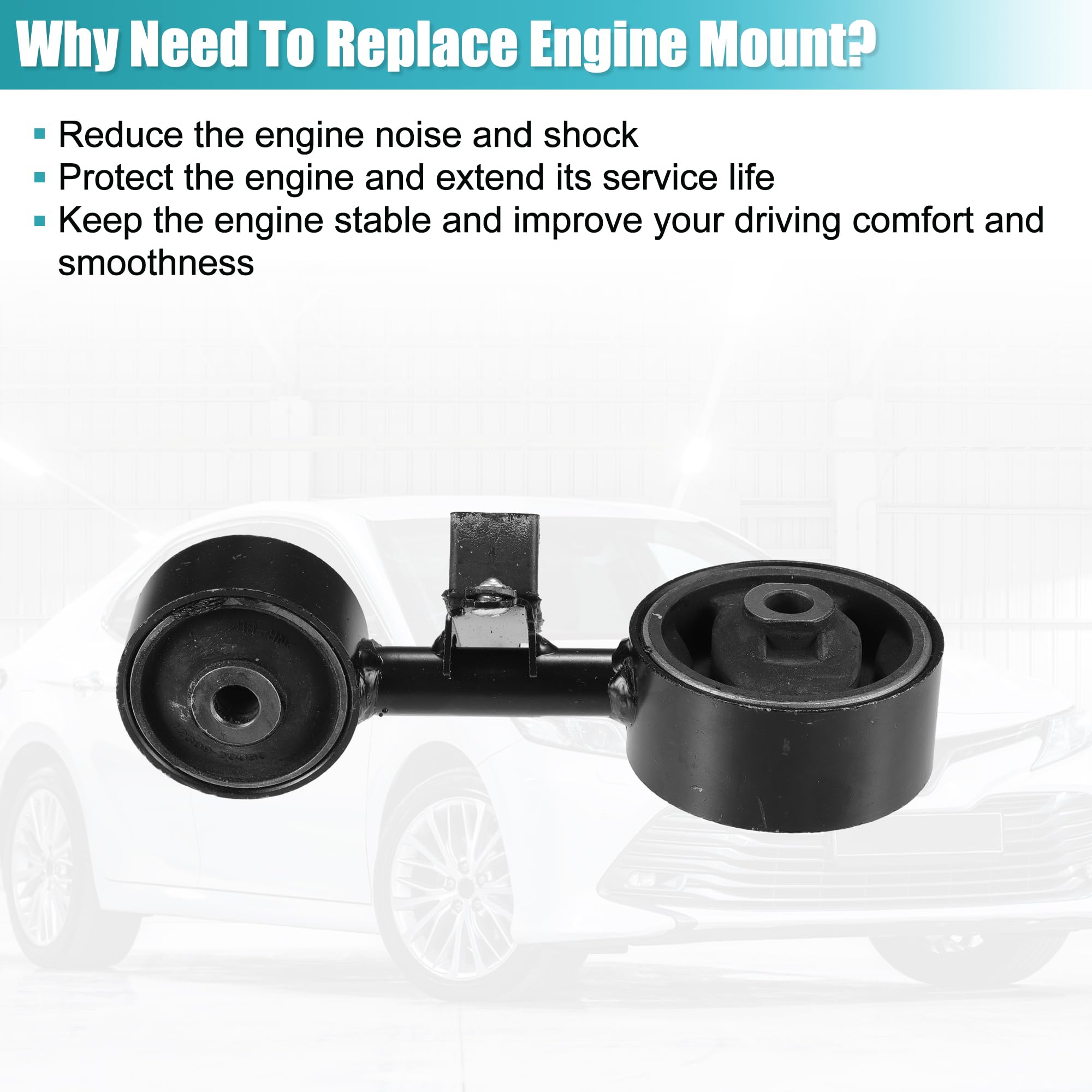 uxcell engine mount OE 1236328061 — compatible mounting detail