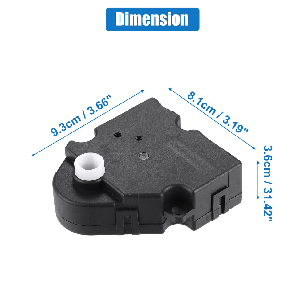 uxcell HVAC blend door actuator durable material resists cracking and long life